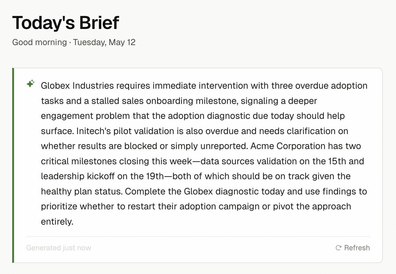 AI brief summary